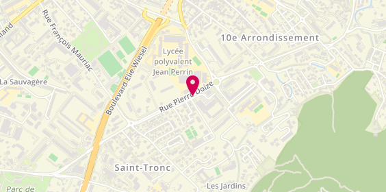 Plan de GOYET Renaud, 249 Rue Pierre Doize, 13010 Marseille