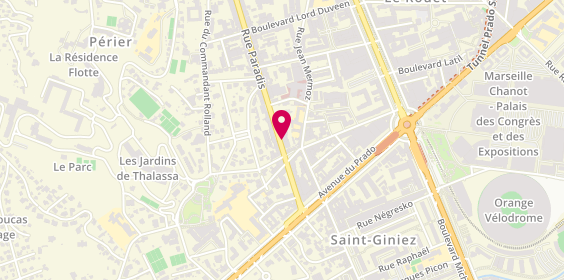 Plan de BOURGENOT Nicolas, 479 Avenue Paradis, 13008 Marseille