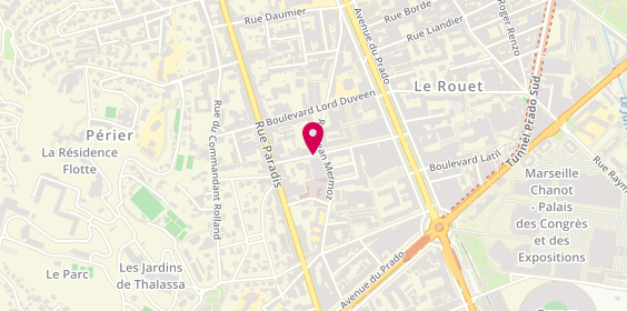Plan de BOUTBOUL Claude, 41 Boulevard Rodocanachi, 13008 Marseille