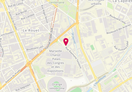 Plan de LAGORCE Jean-Marie, 15 Rue Raymond Teisseire, 13008 Marseille