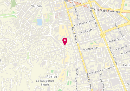 Plan de POLETTI SPANO Carine, 60 Boulevard Périer, 13008 Marseille