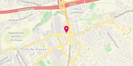 Plan de BURBAN Coleen, 171 Boulevard Pont de Vivaux, 13010 Marseille