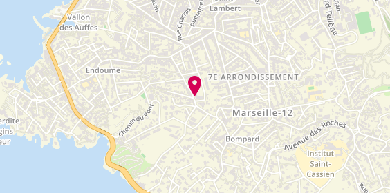 Plan de LEHEMBRE Carole, 45 Rue du Docteur Frederic Granier, 13007 Marseille
