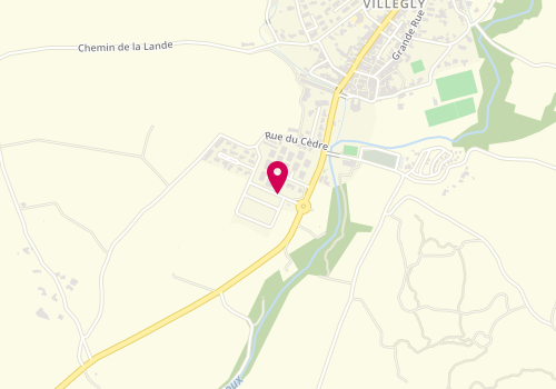 Plan de VIE Elisa, 6 Avenue du Languedoc, 11600 Villegly