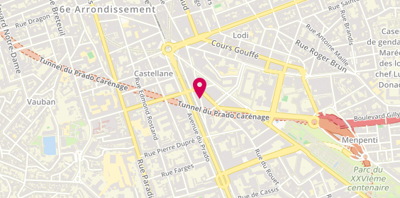 Plan de ROSSO Orianna, 7 Rue de Genes, 13006 Marseille