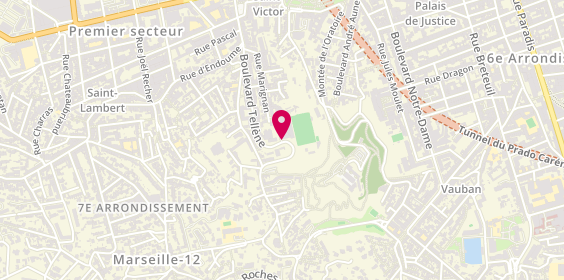 Plan de FUENTES Anaïs, 87 Boulevard Tellène, 13007 Marseille
