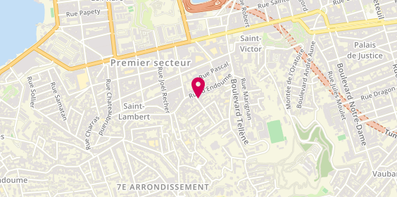 Plan de BIHANNIC Arnaud, 3 Rue de la Gorge, 13007 Marseille