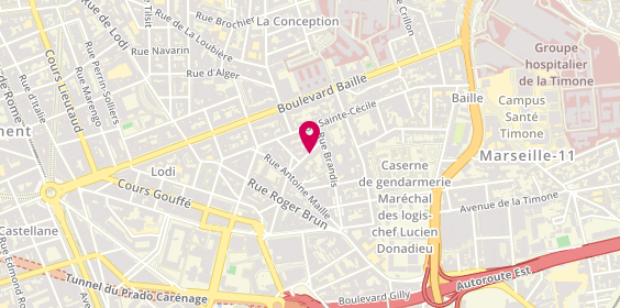 Plan de AOUN Mathias, 26 Rue Berard, 13005 Marseille