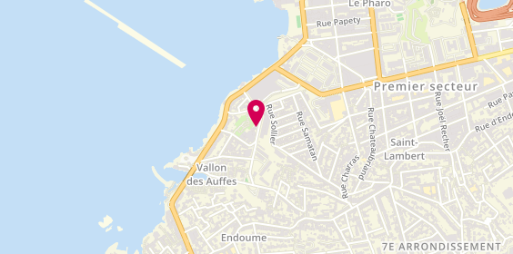 Plan de GABRIELE Mattéo, 16 Boulevard Augustin Cieussa, 13007 Marseille