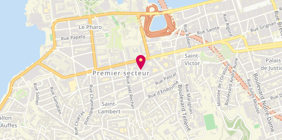 Plan de PRONKO Adrien, 7 Rue Guy de Combaude de Roquebrune, 13007 Marseille