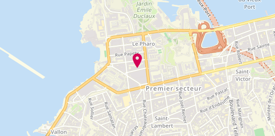 Plan de GARDELLI Gérard, 10 Rue Girardin, 13007 Marseille