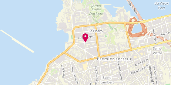 Plan de MARTIN Christophe, 10 Rue Cesar Aleman, 13007 Marseille