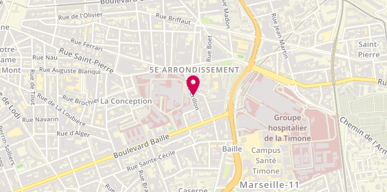 Plan de EL BILOUZI Morad, 34 Rue Crillon, 13005 Marseille