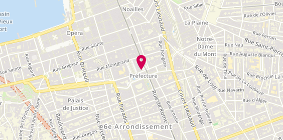 Plan de MERLET Laurent, 8 Place de Rome, 13006 Marseille