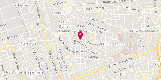 Plan de GUYOU Lionel, 33 Rue des Bons Enfants, 13006 Marseille