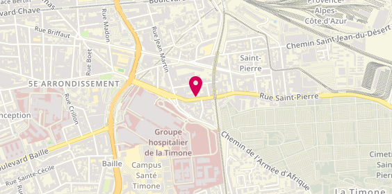 Plan de PAVONE Franck, 319 Rue Saint Pierre, 13005 Marseille