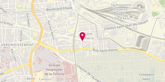 Plan de LE BAUT Erwan, 116 Boulevard Jeanne d'Arc, 13005 Marseille