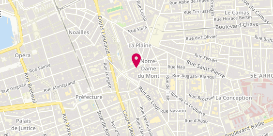 Plan de RAVIOL Jean Claude, 22 Rue des 3 Frères Barthélémy, 13006 Marseille