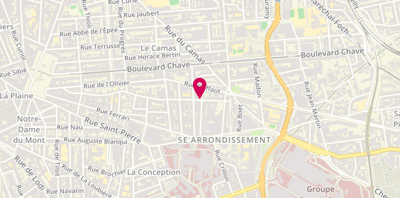 Plan de AOUN Elie, 43 Rue Locarno, 13005 Marseille