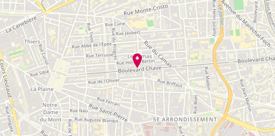 Plan de BENQUESUS Marie France, 111 Boulevard Chave, 13005 Marseille