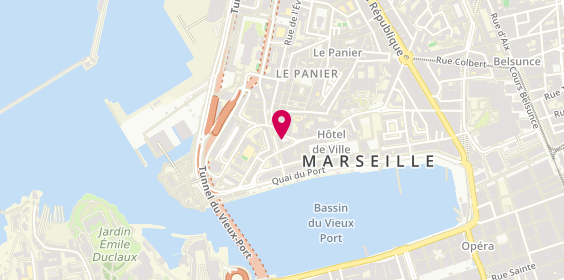 Plan de MERCIER Jean-Christian, 33 Rue Caisserie, 13002 Marseille