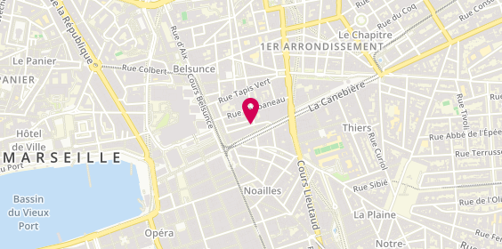 Plan de AMMOURI Sofiane, 27 Rue Vincent Scotto, 13001 Marseille