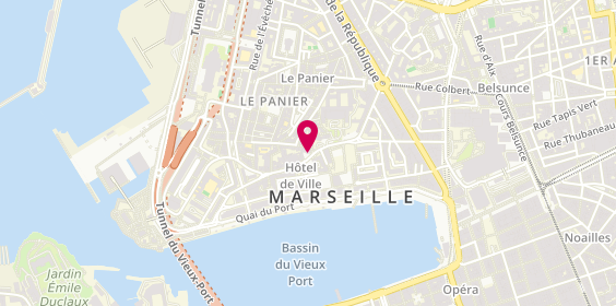Plan de POMMEROL Eric, 2 Place des Augustines, 13002 Marseille