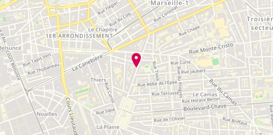Plan de NAMIAS Martin, 46 Rue Saint Savournin, 13001 Marseille