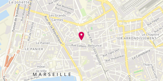 Plan de PELEGRY Paul, 6 Rue Sainte Barbe, 13001 Marseille