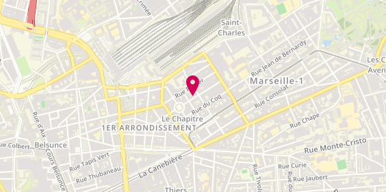Plan de MOREAU Anne-Lise, 31 Rue de la Rotonde, 13001 Marseille