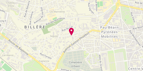 Plan de FARGHEON Jules, 9 Rue Henri d'Albret, 64000 Pau