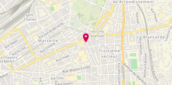 Plan de SILVESTRINI Alain, 6 Rue Marx Dormoy, 13004 Marseille