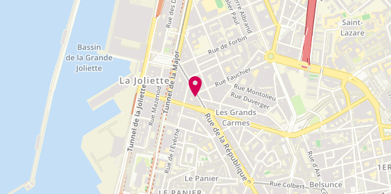 Plan de BIFULCO Philippe, 93 Rue de la Republique, 13002 Marseille