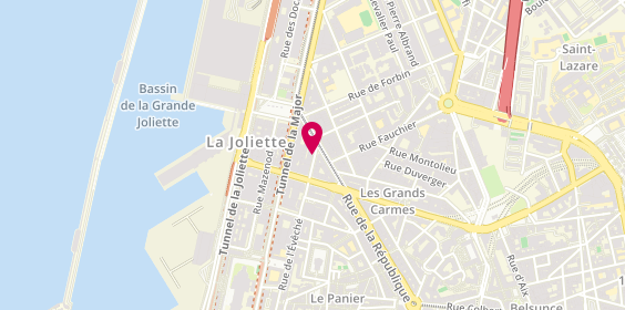 Plan de MORETTI Patrick, 119 Rue de l'Eveche, 13002 Marseille