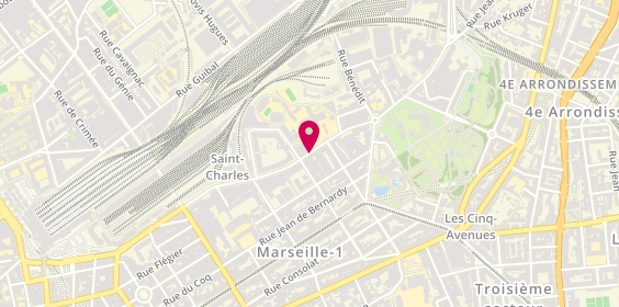 Plan de LANDEL Léa, 32 Boulevard Camille Flammarion, 13001 Marseille