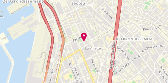 Plan de GUERRA Thomas, 5 Rue de Ruffi, 13003 Marseille