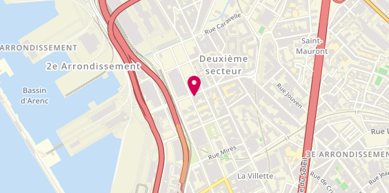 Plan de PRIMS Alexandre, 17 Boulevard Mirabeau, 13003 Marseille