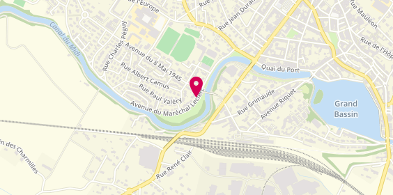 Plan de BOSQUET Pierre-Yves, 18 Avenue du Marechal Leclerc, 11400 Castelnaudary