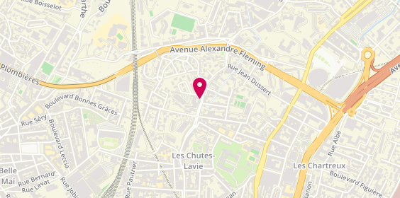 Plan de COS LAGNEROT Sophie, 23 Avenue des Chutes Lavie, 13004 Marseille