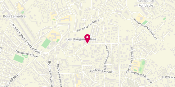 Plan de BAYON Apolline, 23 Avenue du Bousquetier, 13012 Marseille