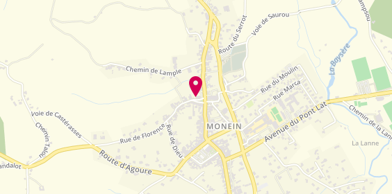 Plan de BIJON Maxime, 1 Bis Rue Florence, 64360 Monein