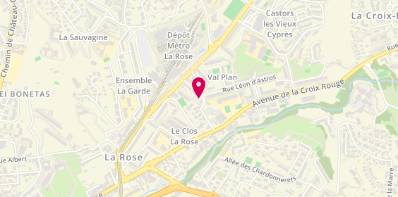 Plan de ALBERT Léna, 31 Boulevard 9, 13013 Marseille