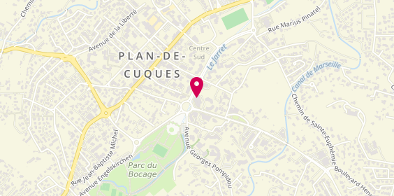 Plan de AUDEBET Dylan, Avenue du General de Gaulle, 13380 Plan-de-Cuques