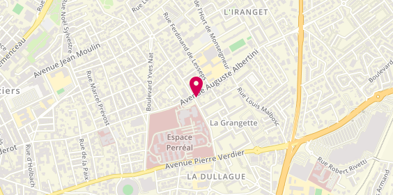 Plan de PERIZ JAVIER Romeu, 1 Boulevard du Docteur Mourrut, 34500 Béziers