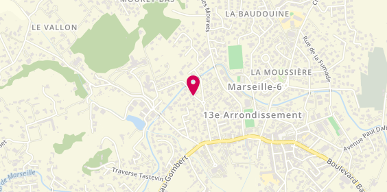 Plan de FOUQUET Ludivine, 5 Avenue de Maillane, 13013 Marseille
