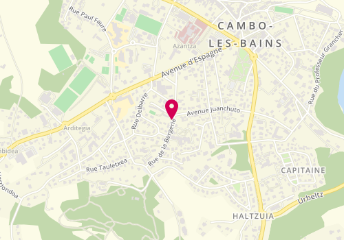 Plan de HAYET Adrien, Route de la Bergerie, 64250 Cambo-les-Bains