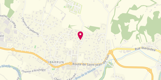 Plan de BEREAU Nadine, Espa Ibarrondoan, 64310 Saint-Pée-sur-Nivelle