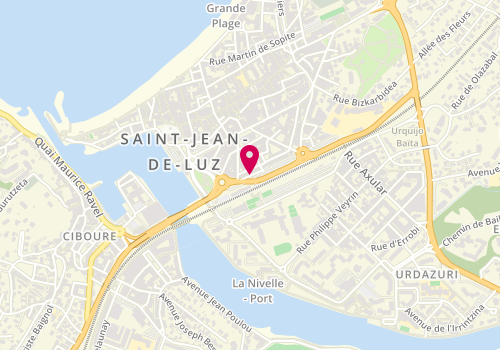 Plan de PEREZ Adrien, 5 Boulevard Commandant Passicot, 64500 Saint-Jean-de-Luz