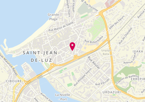 Plan de LE BOTMEL Yohann, 9 Rue Sallaggoity, 64500 Saint-Jean-de-Luz