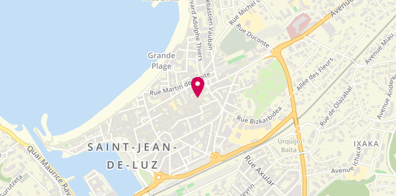 Plan de HEUTY Fabrice, 69 Rue Gambetta, 64500 Saint-Jean-de-Luz